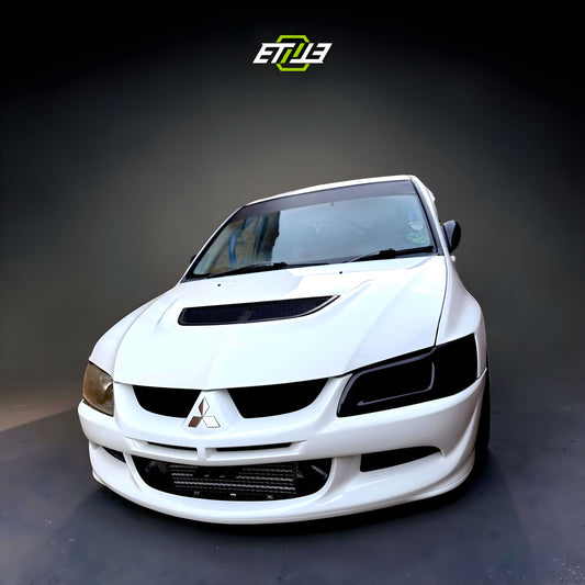ETi Evo 8/9 Carbon Fiber Vented Headlight Air Duct LHD