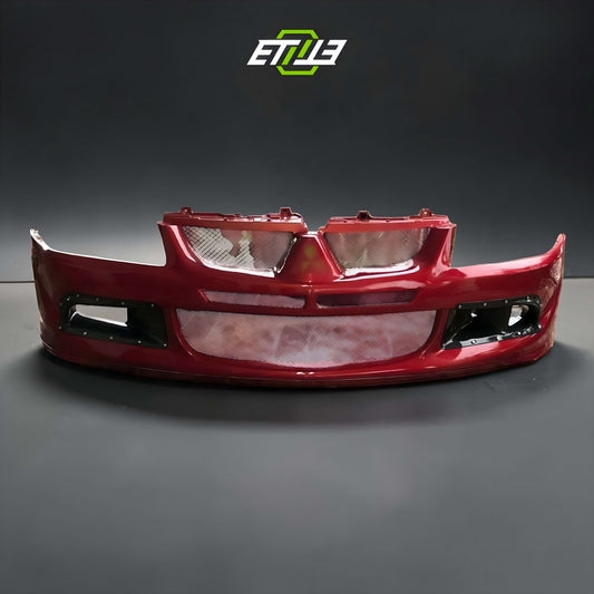 ETi Evo 8 VS-Style Carbon Fiber Air Duct & Oil Cooler Guide (3-Piece Kit)
