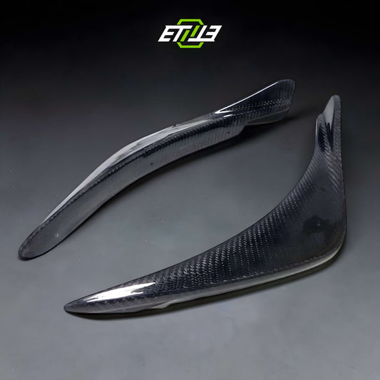 ETi Evo 8 Varis-Style Carbon Fiber Front Bumper Canards