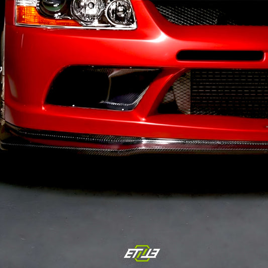 ETi Evo 9 RA-Style Front Bumper Oil Cooler Guide & Air Duct