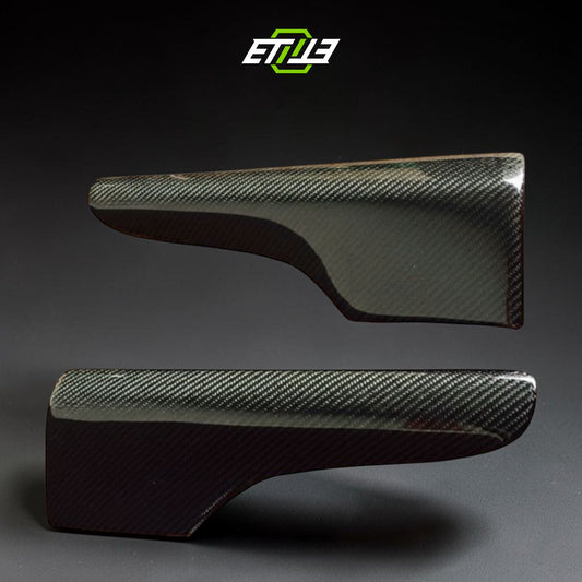 ETi Evolution 8/9 Carbon Fiber Side Skirt Add-On Spats - Elite Ti Premium Asset