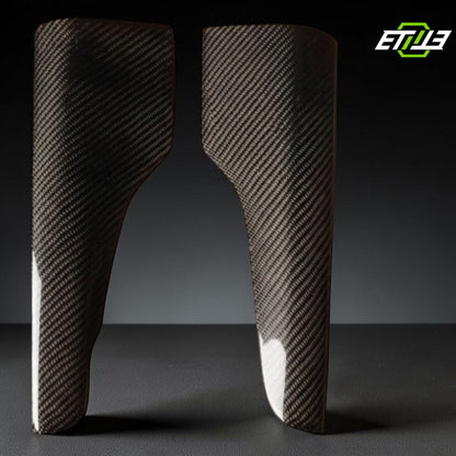 ETi Evolution 8/9 Carbon Fiber Side Skirt Add-On Spats | Shopifydevstudio