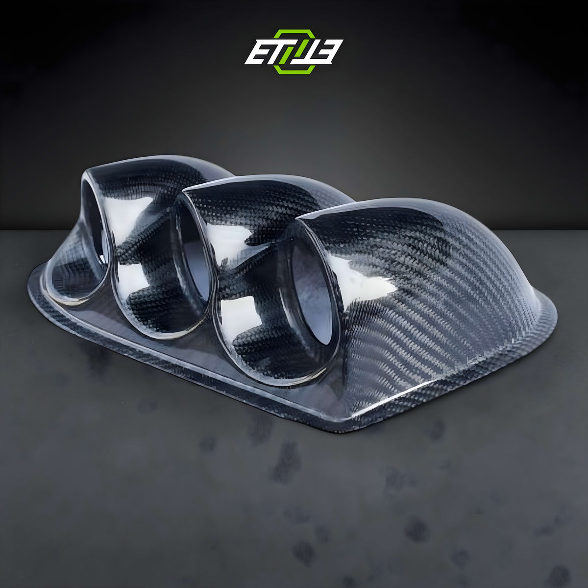 ETi Evolution 8/9 Carbon Fiber Triple Gauge Pod (LHD)