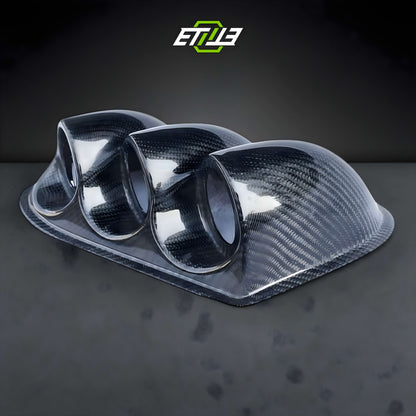 ETi Evolution 8/9 Carbon Fiber Triple Gauge Pod (LHD)