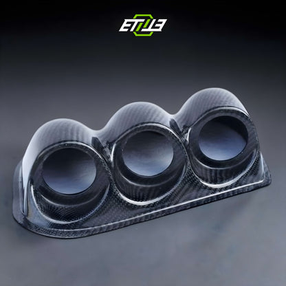 ETi Evolution 8/9 Carbon Fiber Triple Gauge Pod (LHD)