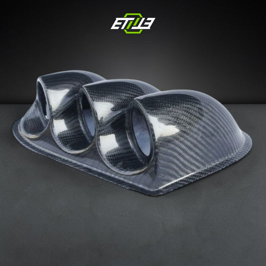 ETi Evolution 8/9 Carbon Fiber Triple Gauge Pod (LHD) - Elite Ti Premium Asset