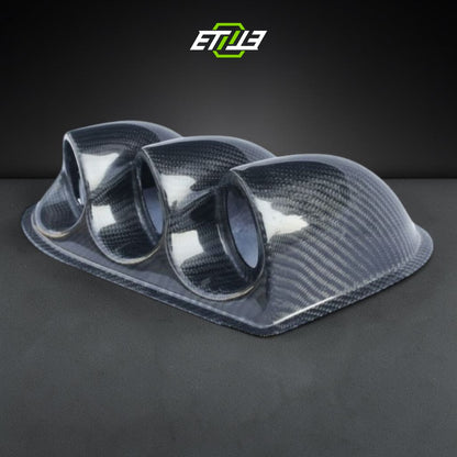 ETi Evolution 8/9 Carbon Fiber Triple Gauge Pod (LHD) | Shopifydevstudio