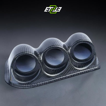 ETi Evolution 8/9 Carbon Fiber Triple Gauge Pod (LHD) | Shopifydevstudio