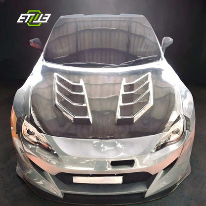 ETi GT86 Lambo Vented Style Carbon Fiber Hood