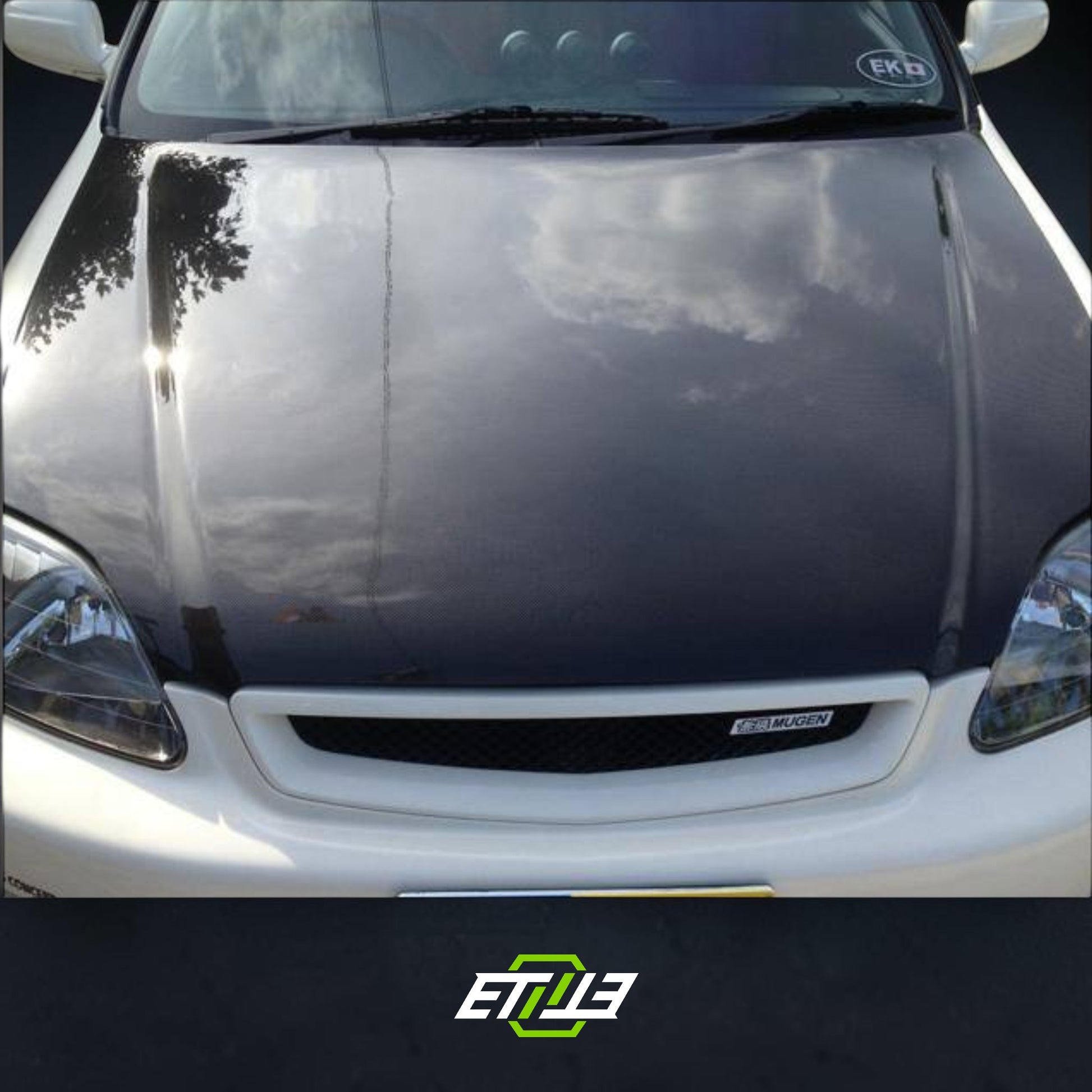 ETi Honda Civic EK99 OEM Carbon Fiber Hood | Shopifydevstudio