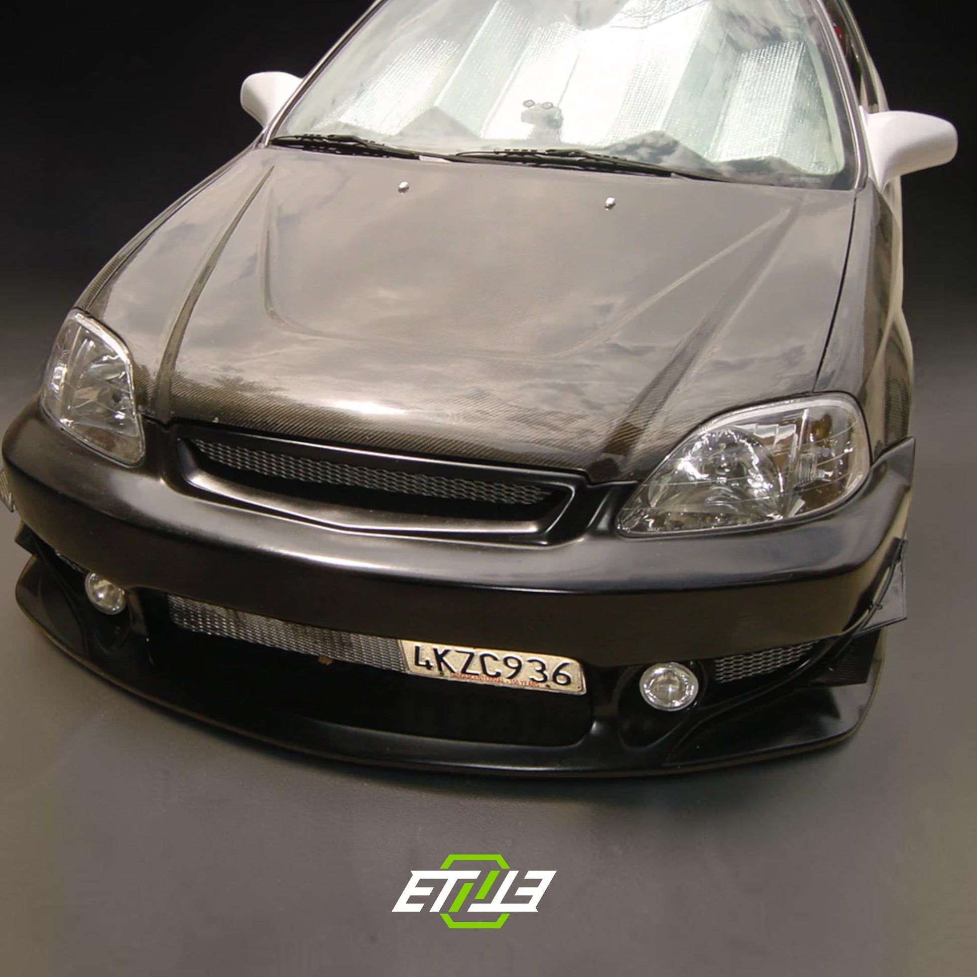 ETi Honda Civic EK99 OEM Carbon Fiber Hood | Shopifydevstudio