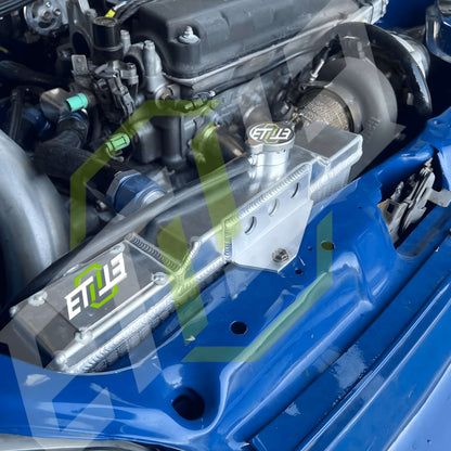 ETi Half-Size Aluminum Radiator – Honda Civic EG & EK (1992-2000)