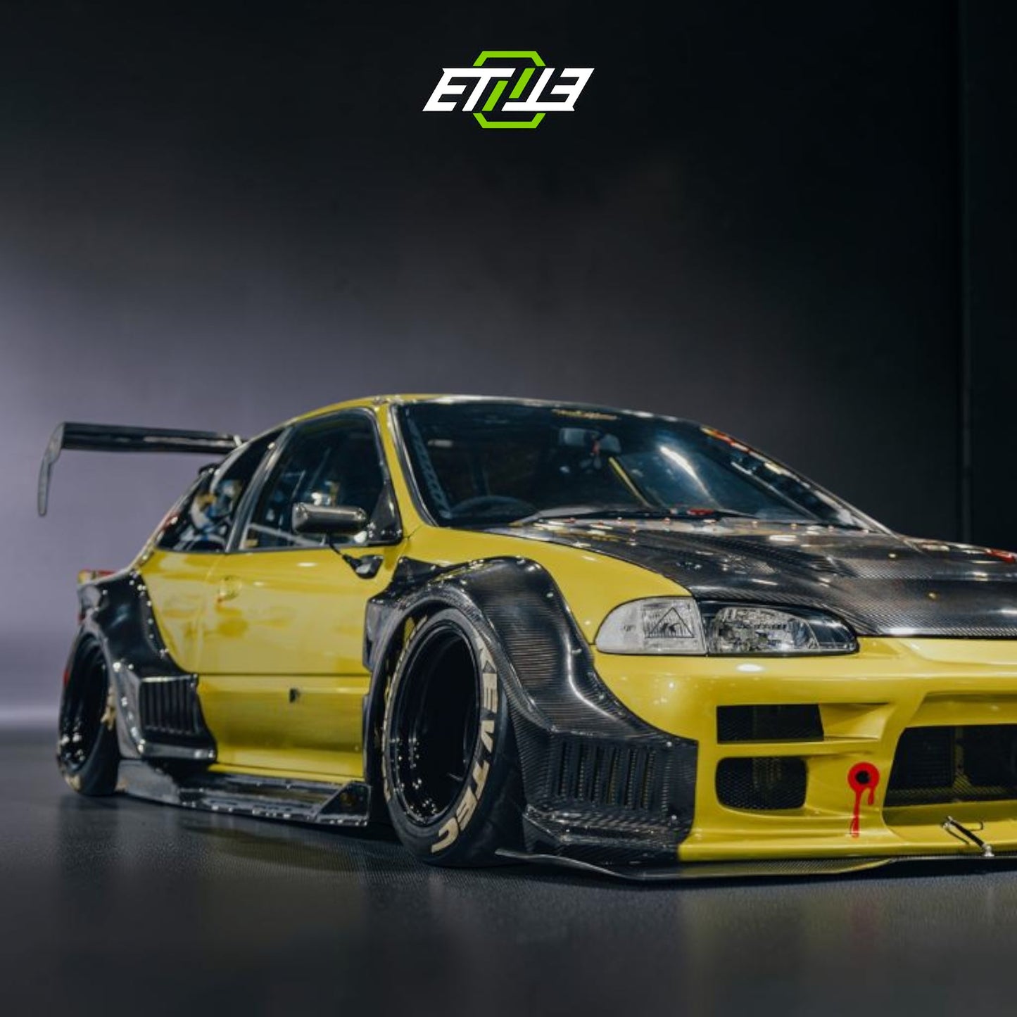 ETi Honda Civic EG Carbon Fiber Widebody Kit | Shopifydevstudio