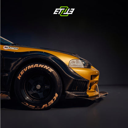 ETi Honda Civic EG Carbon Fiber Widebody Kit | Shopifydevstudio