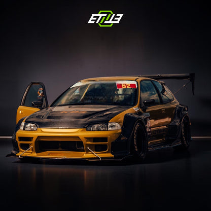 ETi Honda Civic EG Carbon Fiber Widebody Kit | Shopifydevstudio