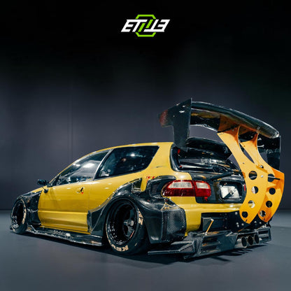 ETi Honda Civic EG Carbon Fiber Widebody Kit | Shopifydevstudio