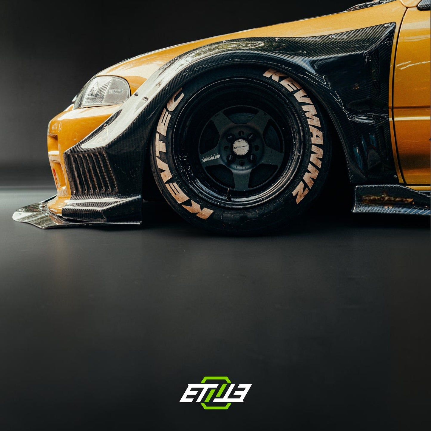 ETi Honda Civic EG Carbon Fiber Widebody Kit | Shopifydevstudio