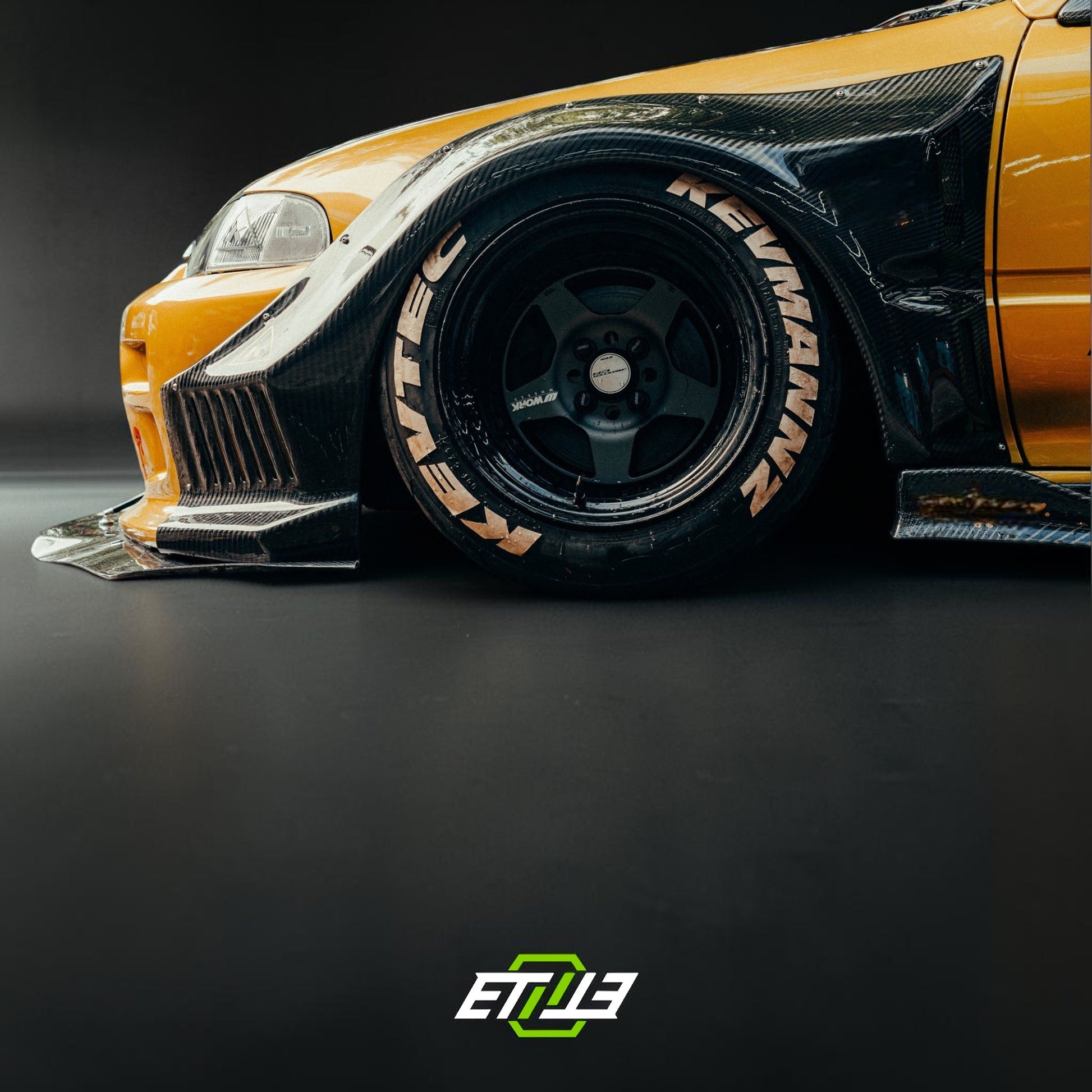 ETi Honda Civic EG Carbon Fiber Widebody Kit | Shopifydevstudio
