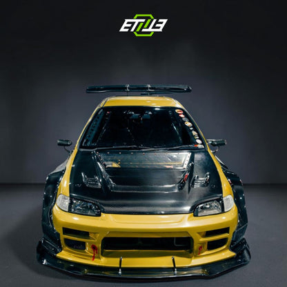 ETi Honda Civic EG Carbon Fiber Widebody Kit | Shopifydevstudio