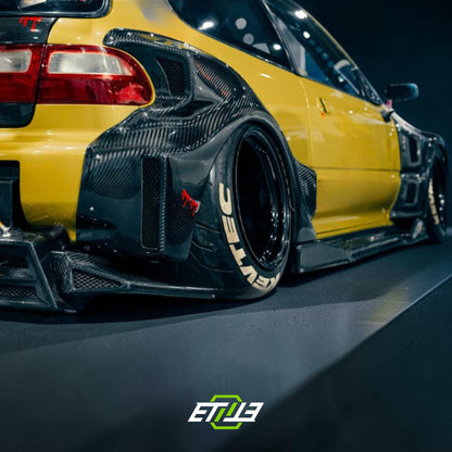 ETi Honda Civic EG Carbon Fiber Widebody Kit | Shopifydevstudio
