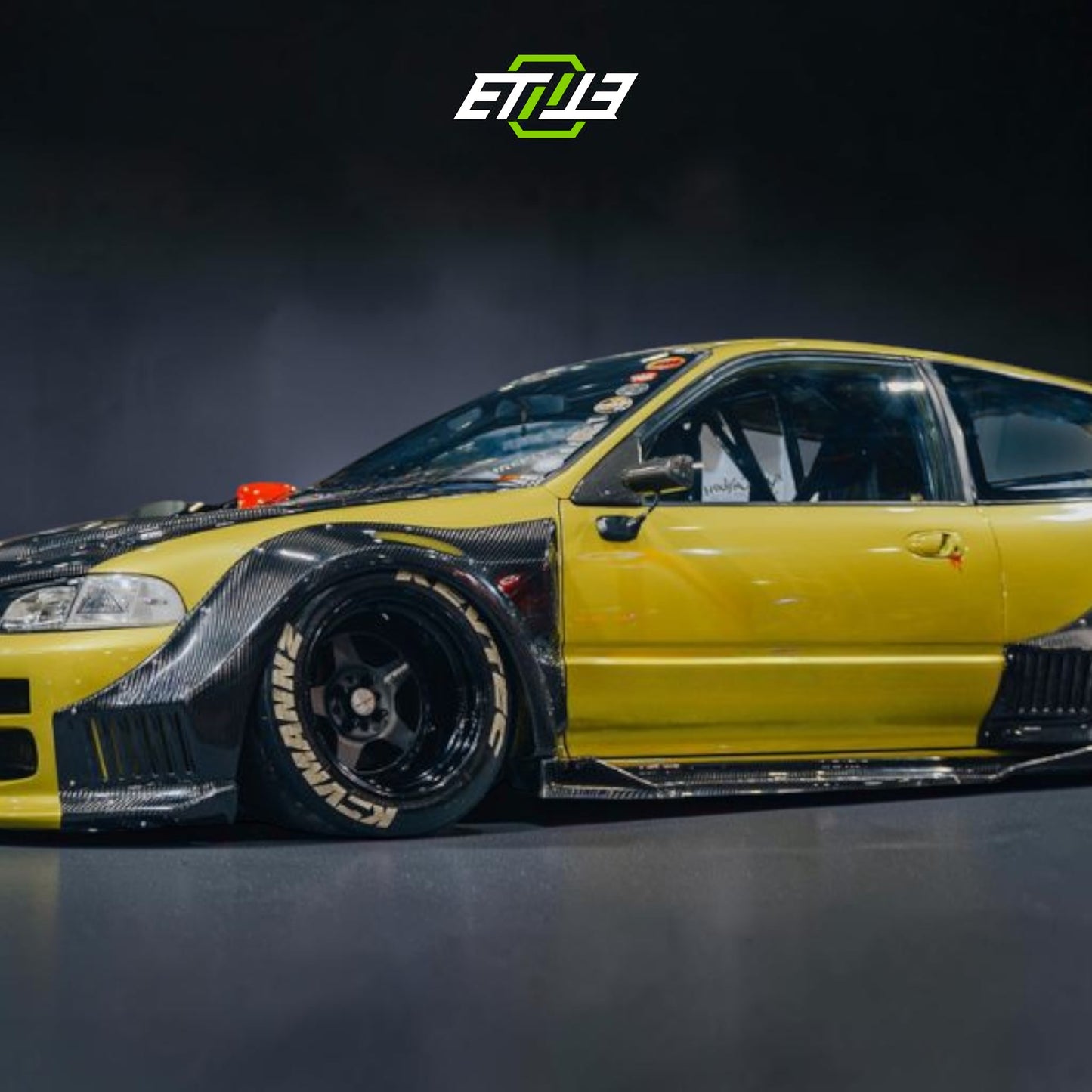 ETi Honda Civic EG Carbon Fiber Widebody Kit | Shopifydevstudio