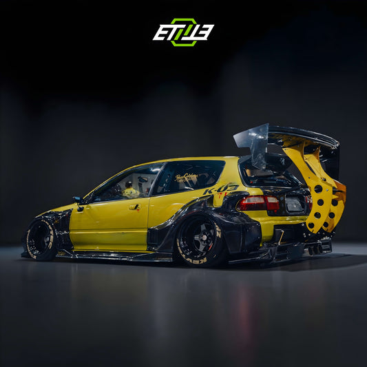 ETi Honda Civic EG Carbon Fiber Widebody Kit