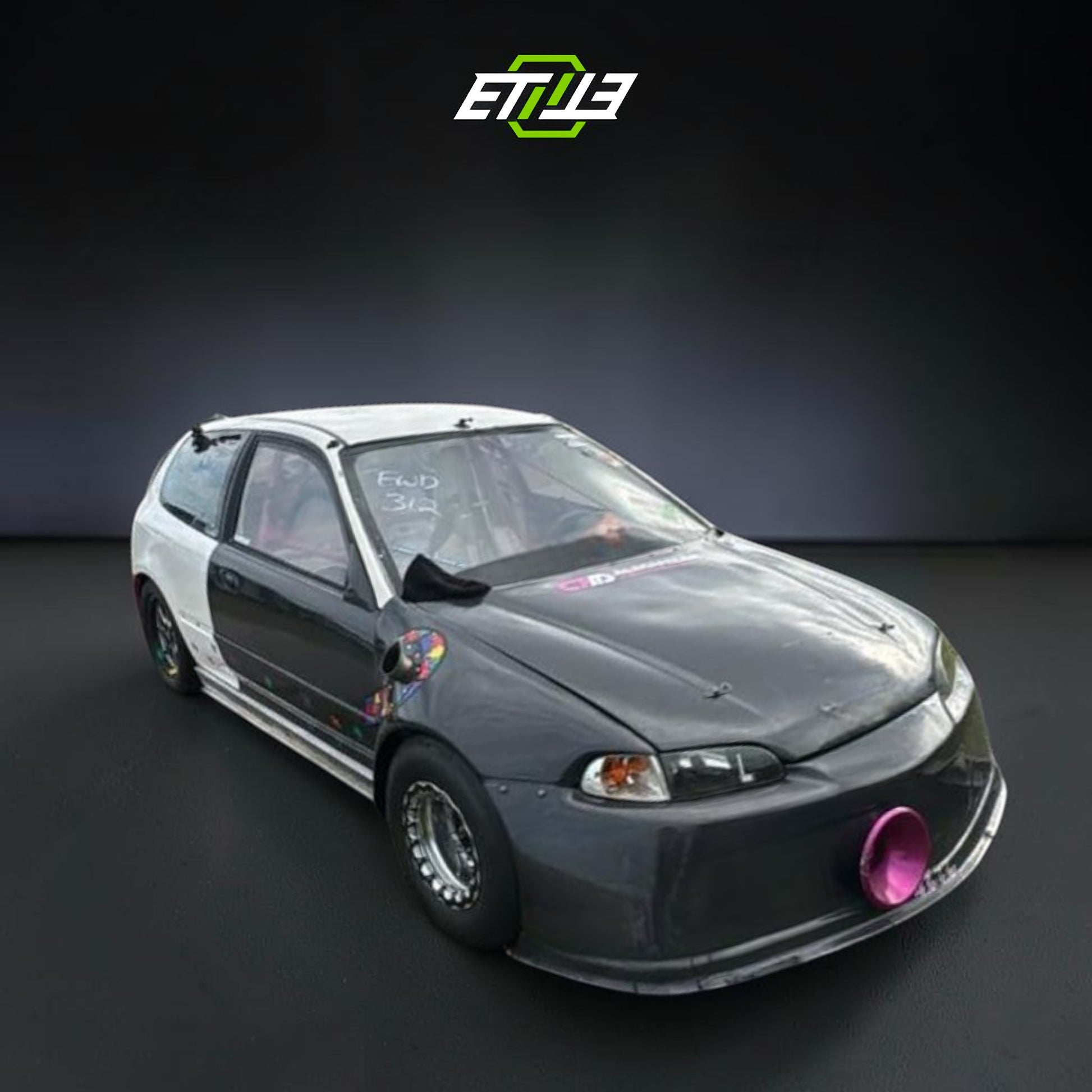 ETi Honda Civic EG Dry Carbon Drag Racing Door | Shopifydevstudio