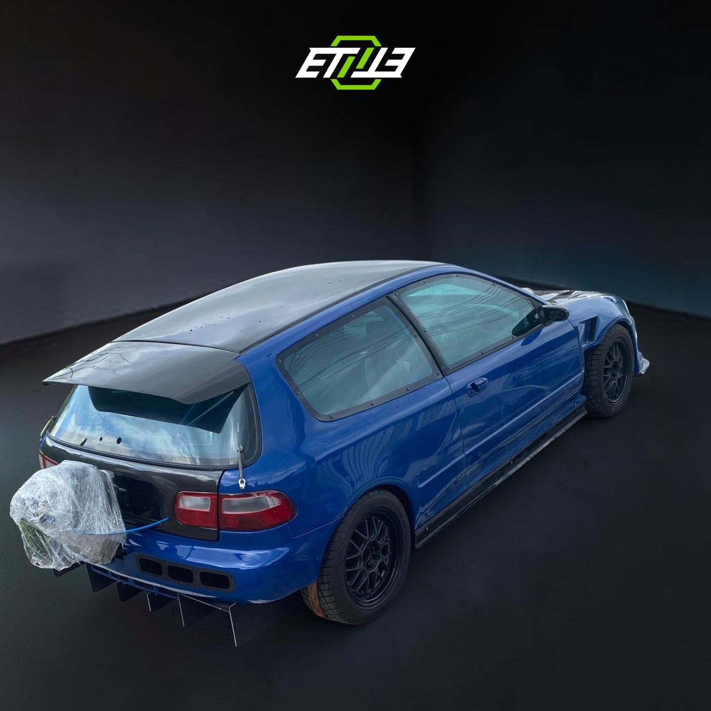 ETi Honda Civic EG Dry Carbon Drag Racing Door | Shopifydevstudio