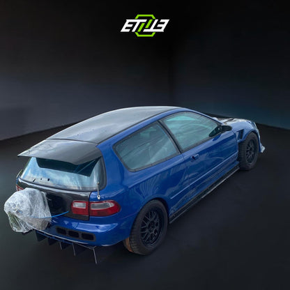 ETi Honda Civic EG Dry Carbon Drag Racing Door | Shopifydevstudio