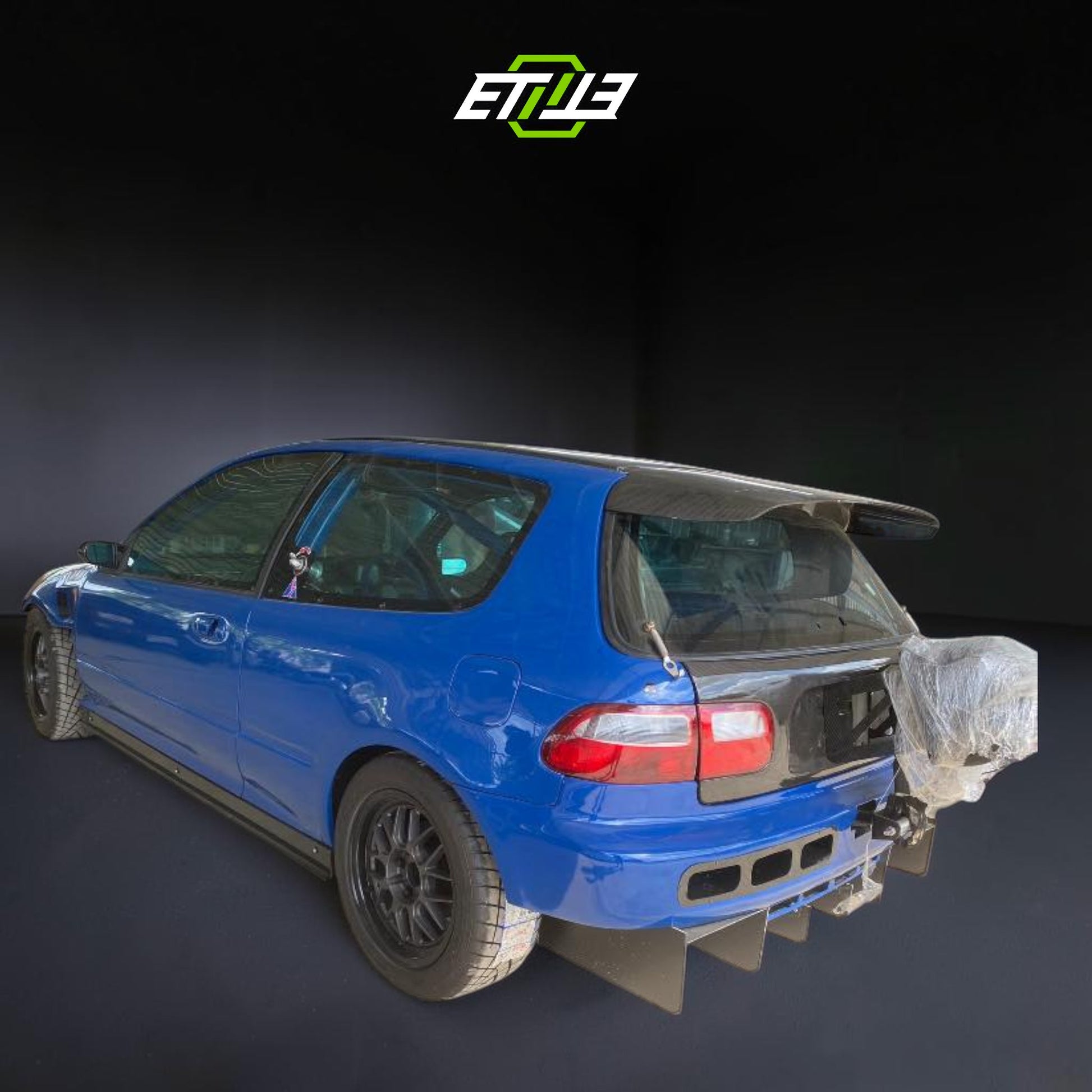 ETi Honda Civic EG Dry Carbon Drag Racing Door | Shopifydevstudio