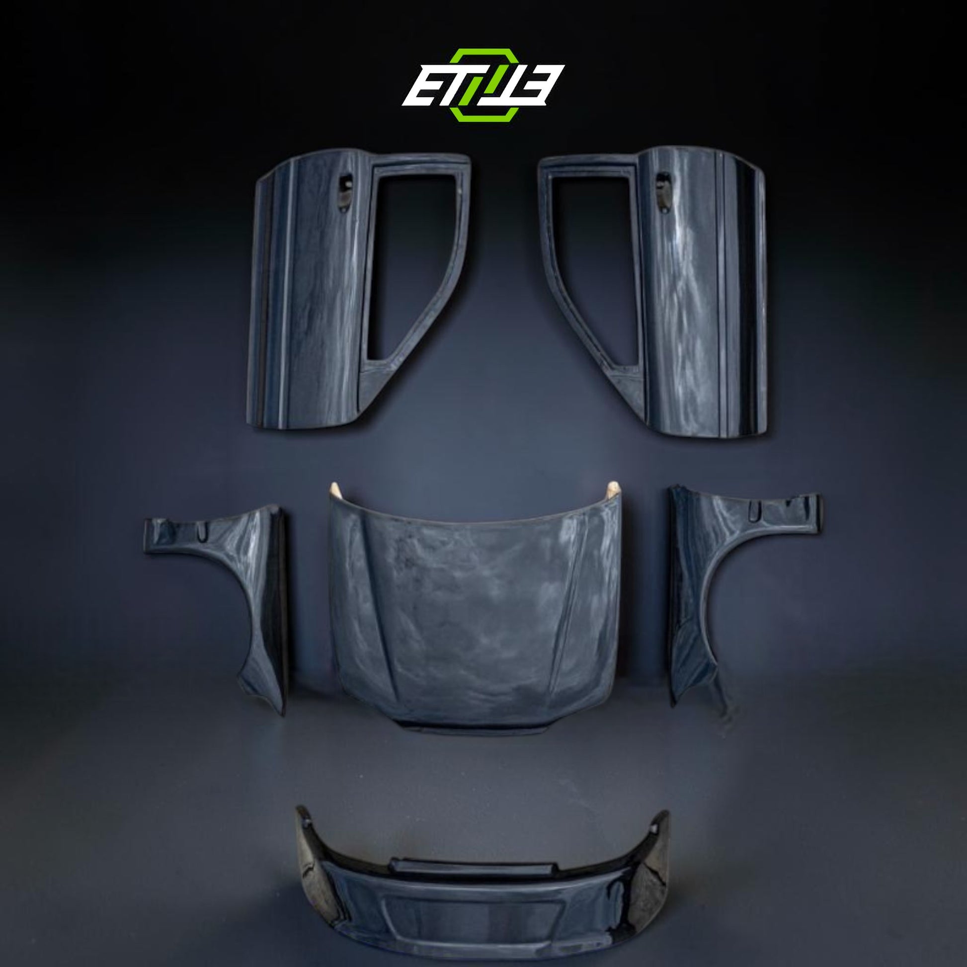 ETi Honda Civic EG Dry Carbon Drag Racing Door | Shopifydevstudio