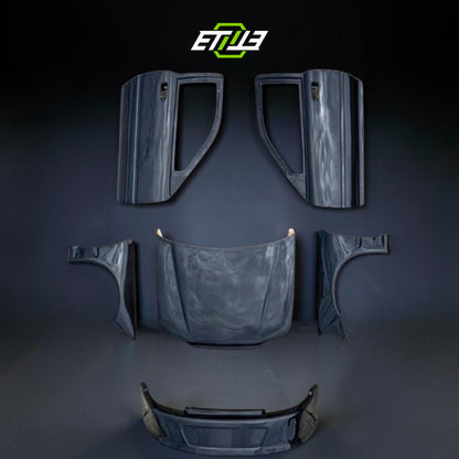 ETi Honda Civic EG Dry Carbon Fiber Drag Racing Body Kit | Shopifydevstudio