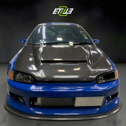 ETi Honda Civic EG Dry Carbon Fiber Drag Racing Body Kit