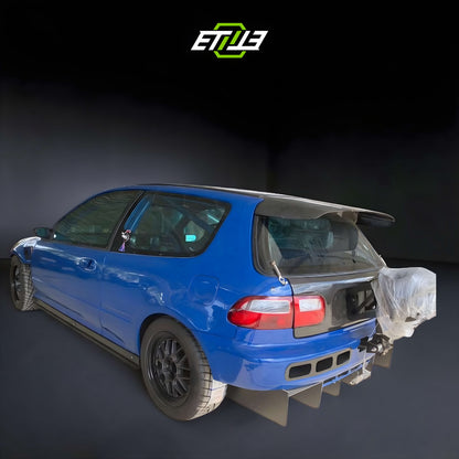 ETi Honda Civic EG Dry Carbon Fiber Drag Racing Body Kit
