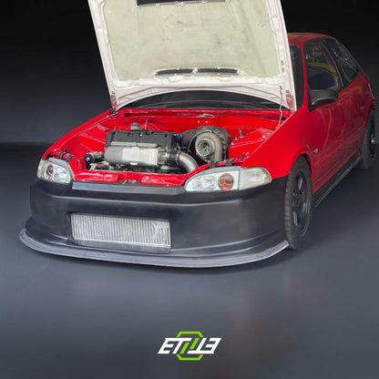 ETi Honda Civic EG Dry Carbon Fiber Drag Racing Bumper | Shopifydevstudio