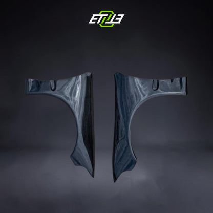 ETi Honda Civic EG Dry Carbon Fiber Drag Racing Front Fender | Shopifydevstudio