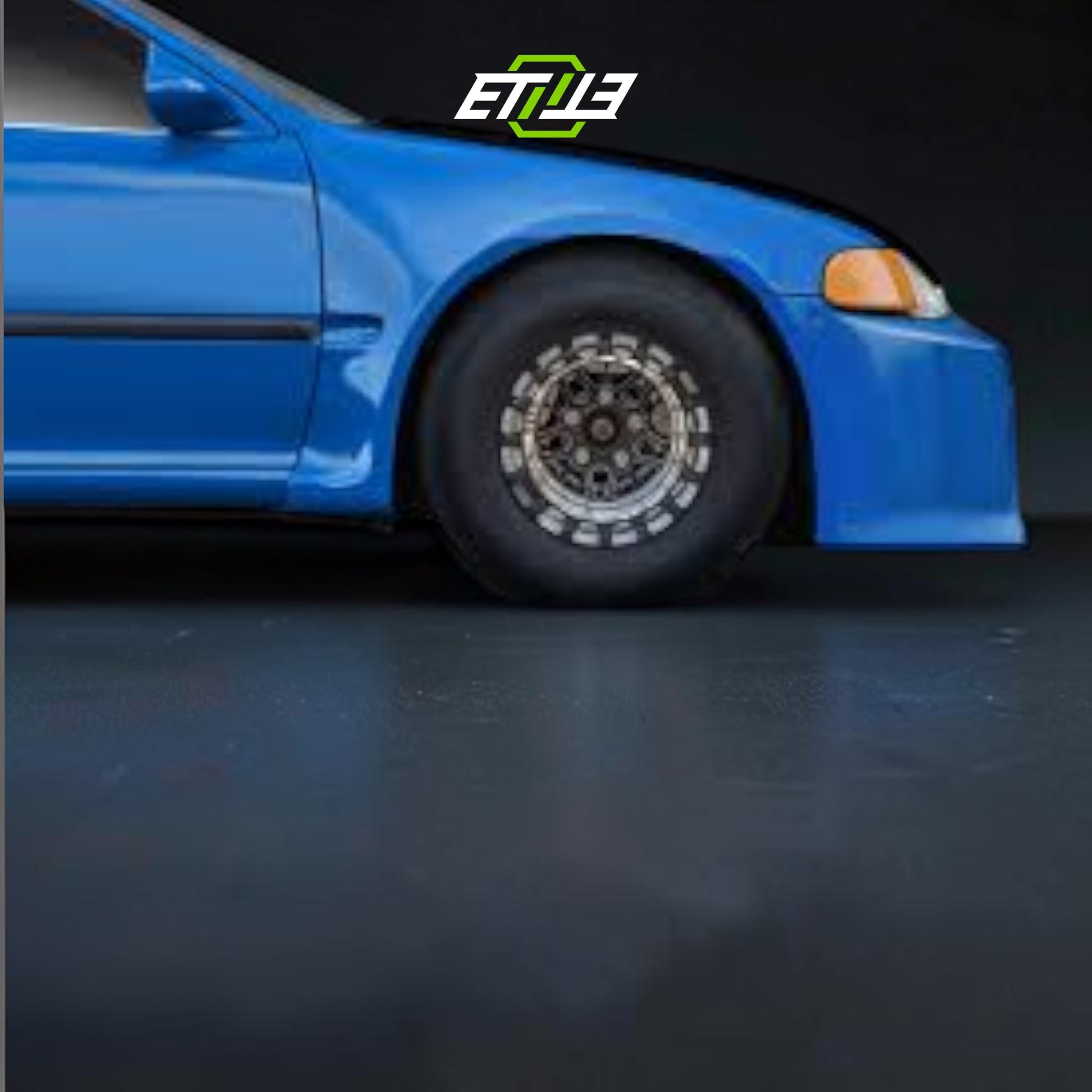 ETi Honda Civic EG Dry Carbon Fiber Drag Racing Front Fender | Shopifydevstudio