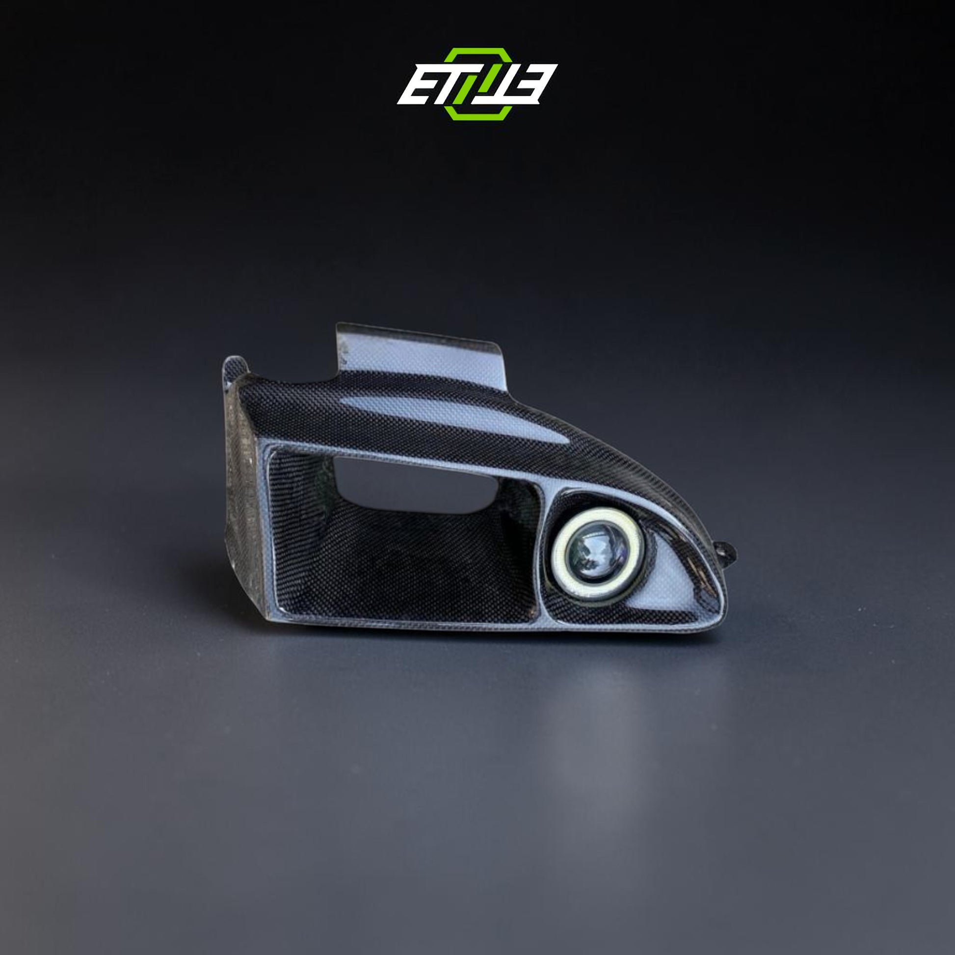 ETi Honda Civic EG Headlight Air Intake Vents (Dry Carbon) | Shopifydevstudio