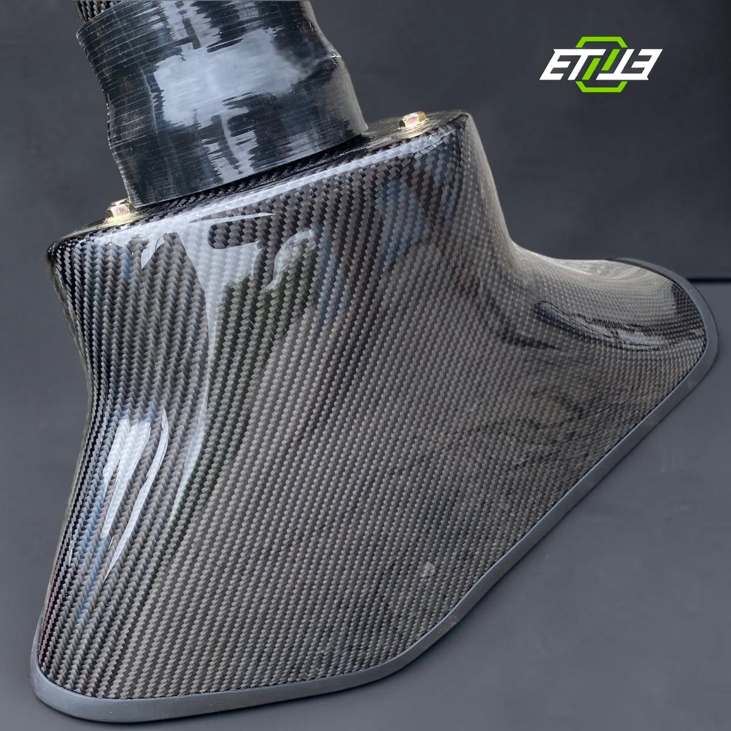 ETi Honda Civic EK/EG Carbon Fiber Intake Pipe + Air Filter | Shopifydevstudio