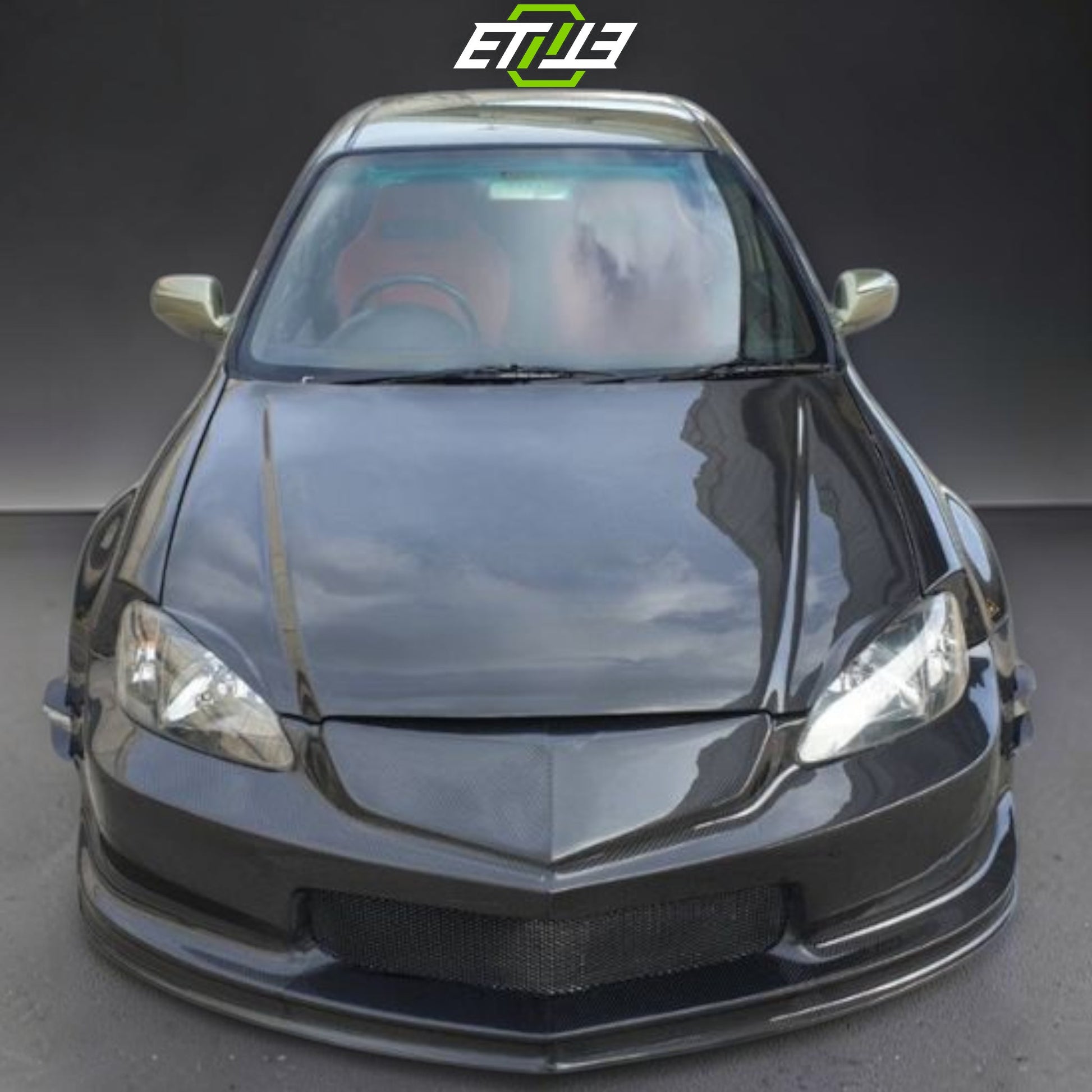ETi Honda Civic EK 2/4-Door Carbon Fiber Drag Stance Front Bumper | Shopifydevstudio