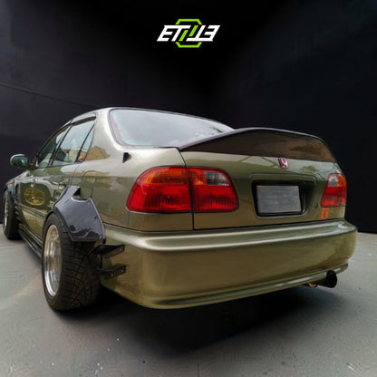 ETi Honda Civic EK Drag Stance Carbon Fiber Widebody Kit | Shopifydevstudio