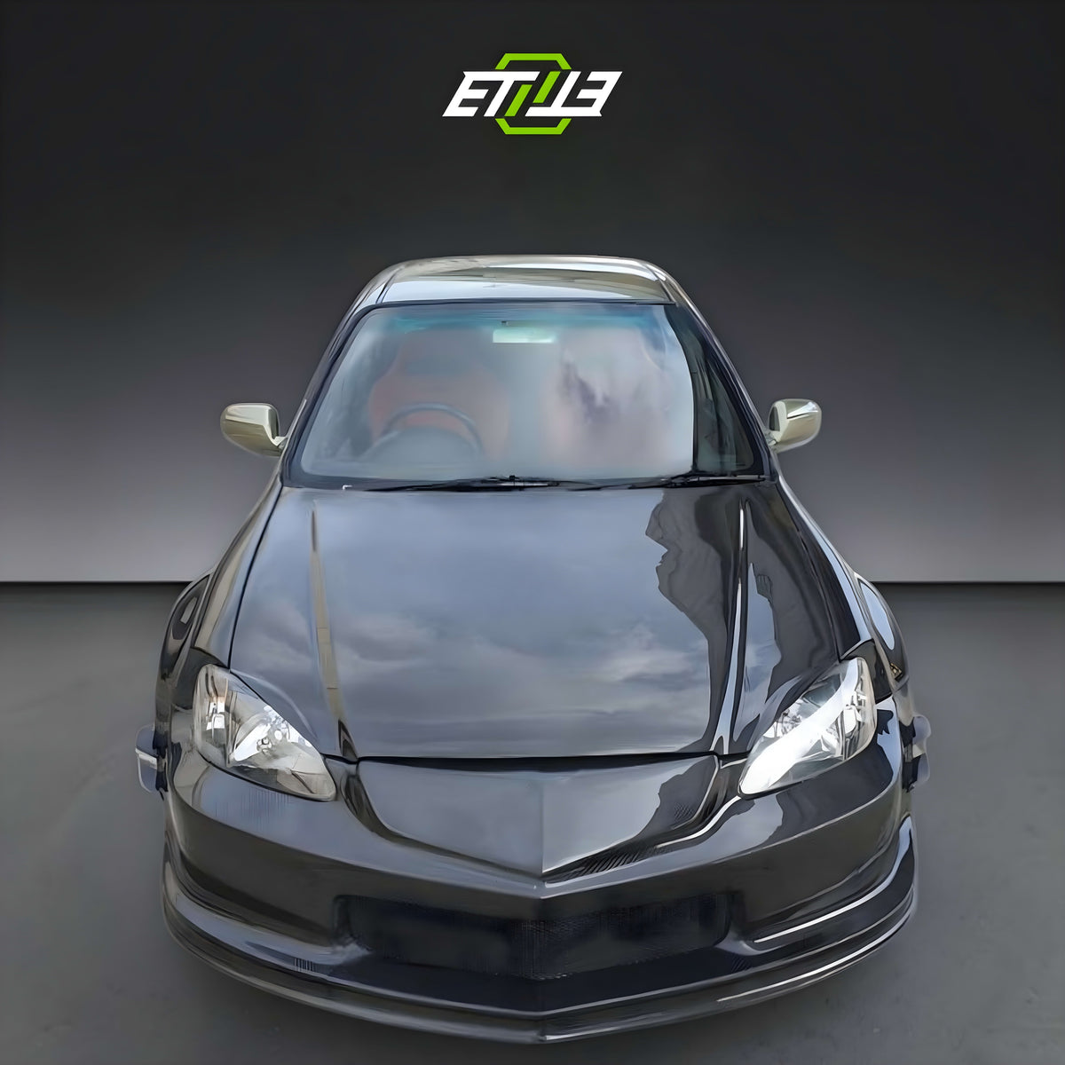 ETi Honda Civic EK Drag Stance Carbon Fiber Widebody Kit