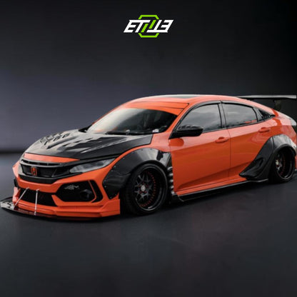 ETi Honda Civic FC Carbon Fiber Widebody Kit | Shopifydevstudio