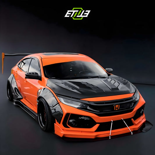 ETi Honda Civic FC Carbon Fiber Widebody Kit