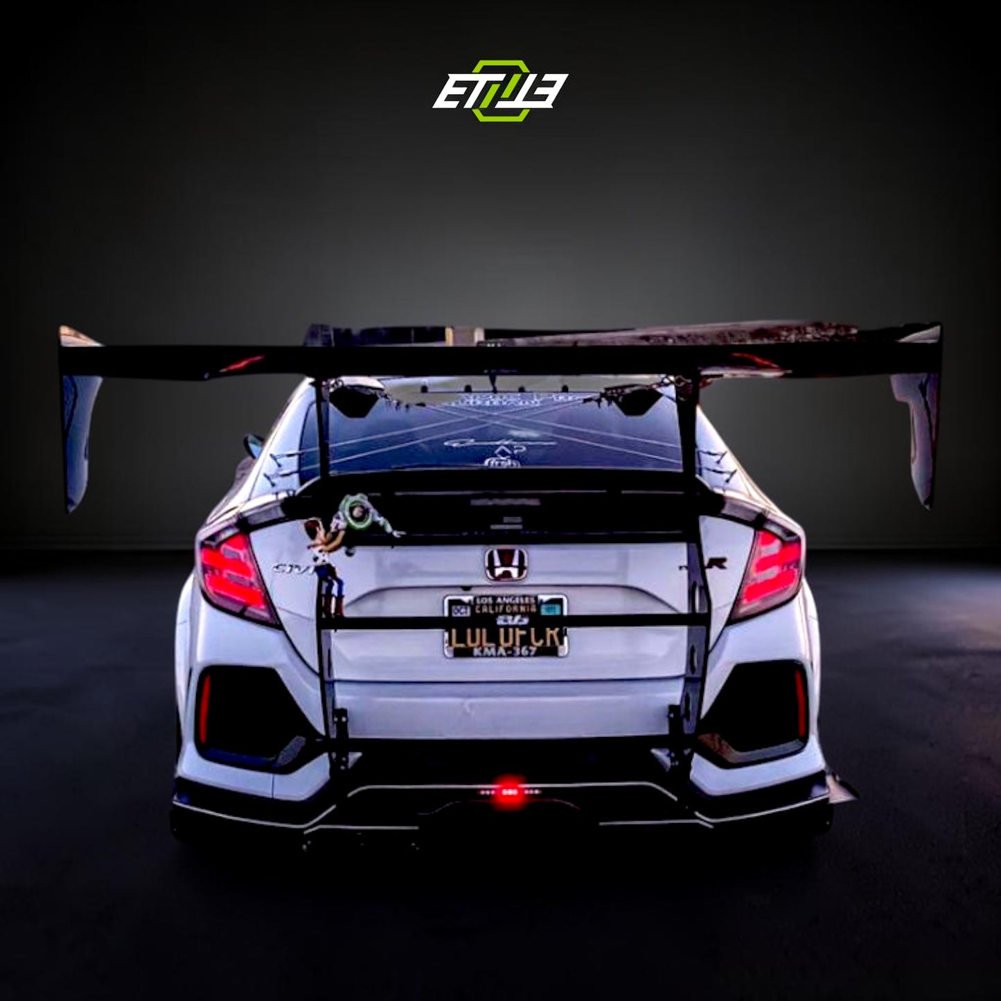ETi Honda Civic GT Wing (Chassis-Mounted) | Shopifydevstudio