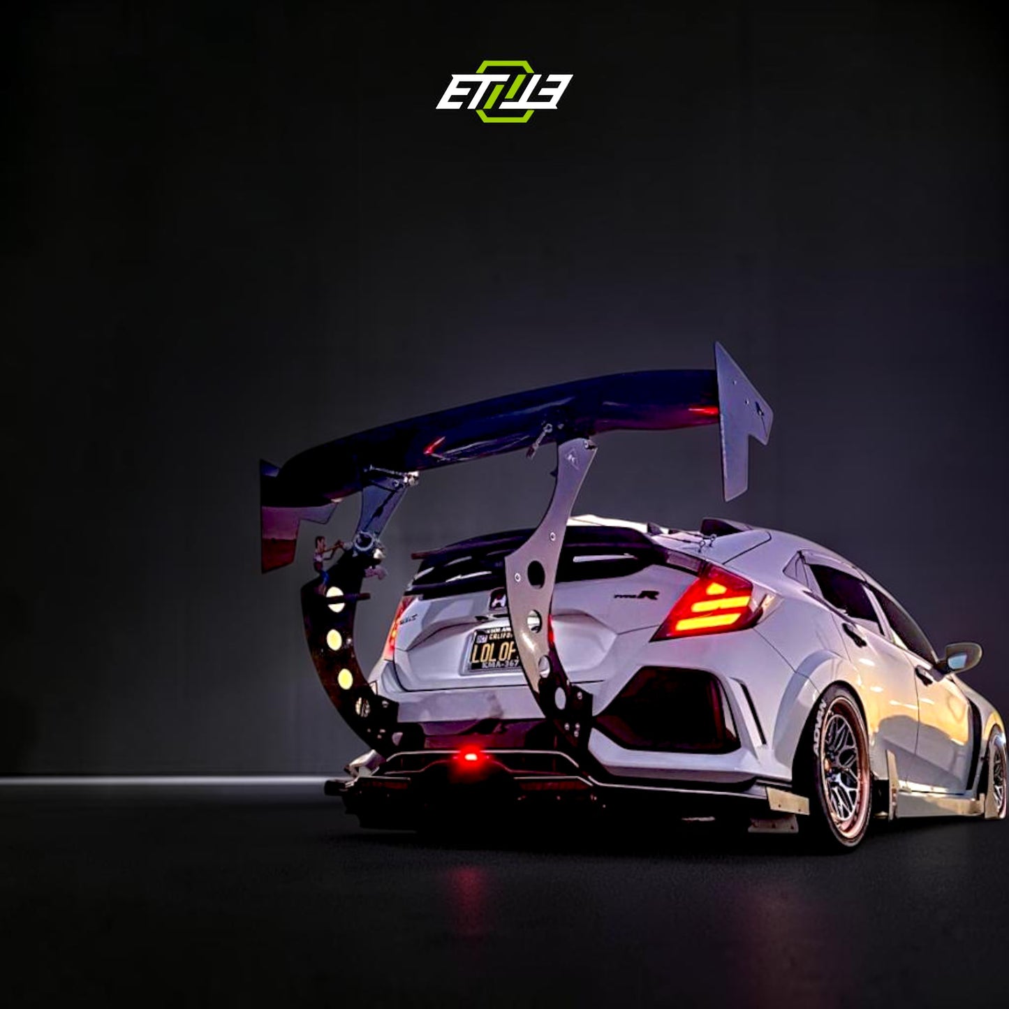 ETi Honda Civic GT Wing (Chassis-Mounted) | Shopifydevstudio