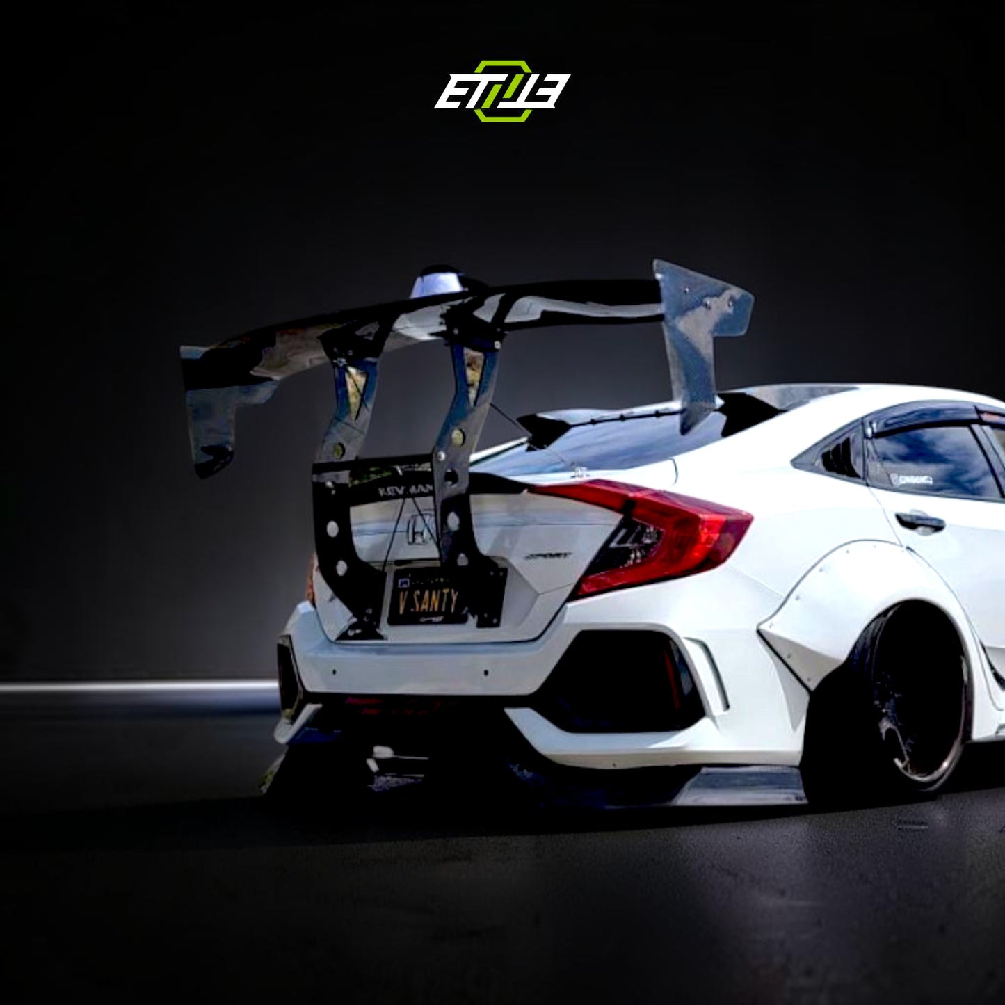 ETi Honda Civic GT Wing (Trunk Mounted) | Shopifydevstudio