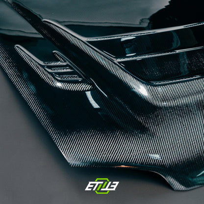 ETi Honda EG Mod X Vented Carbon Fiber Hood | Shopifydevstudio