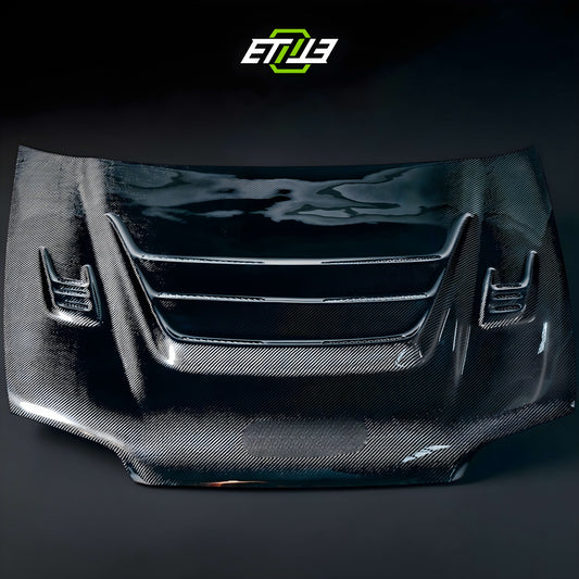 ETi Honda EG Mod X Vented Carbon Fiber Hood