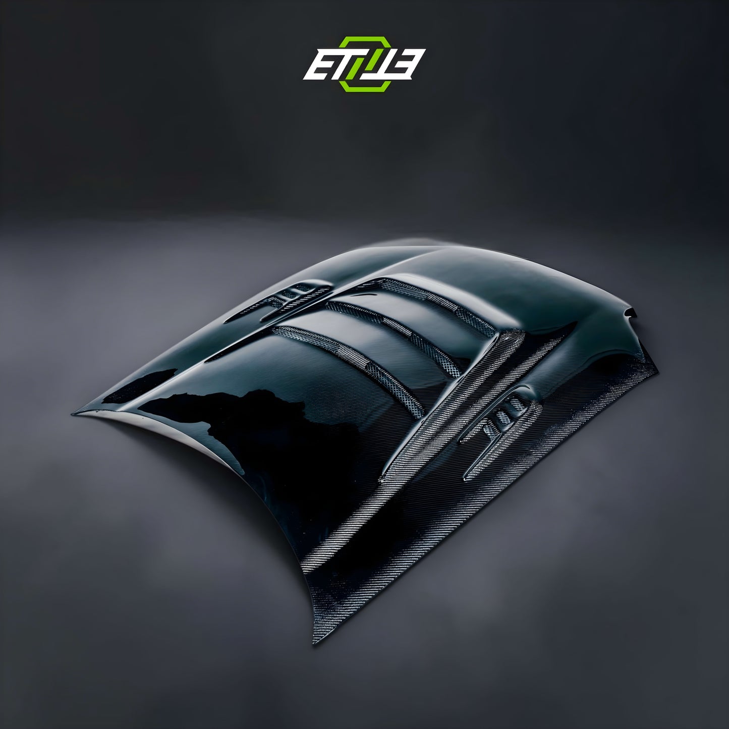 ETi Honda EG Mod X Vented Carbon Fiber Hood